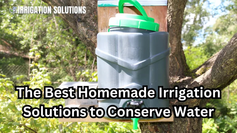 homemade irrigation solutions