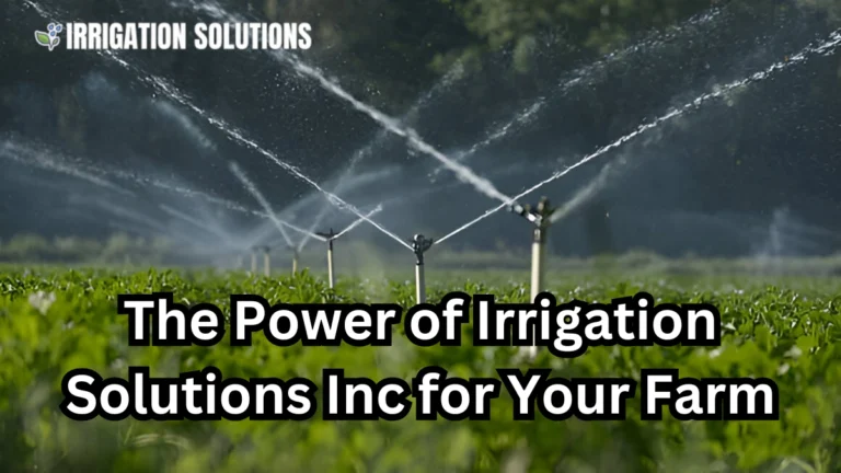 irrigation solutions inc