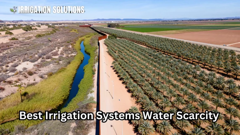 irrigation systems water scarcity