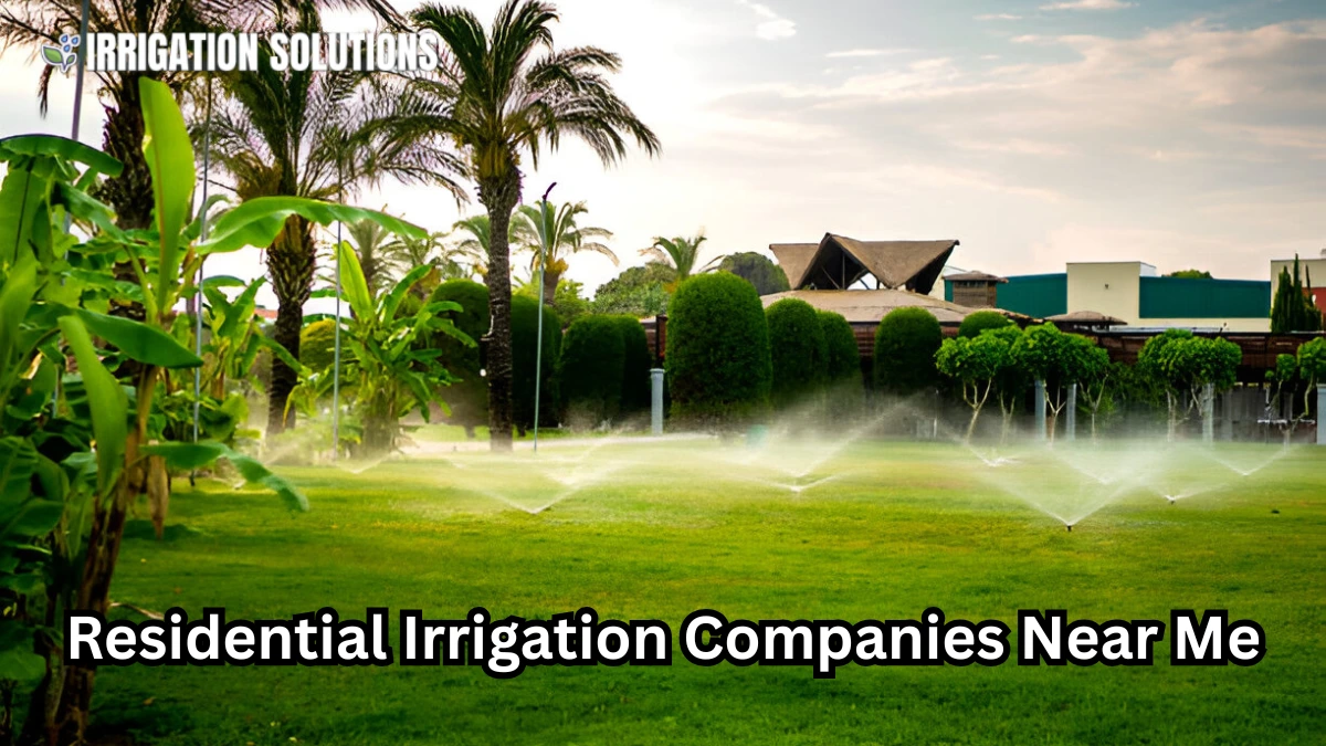residential irrigation companies near me